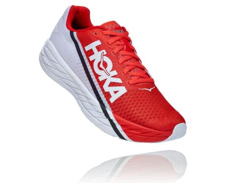 Hoka Rocket X - Tenis Corrida Estrada Mulher Pretas | PT-CdOnB61